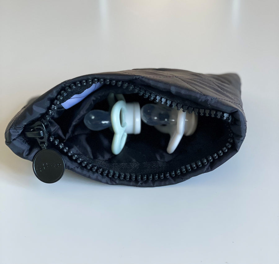 Washable pacifier pouch
